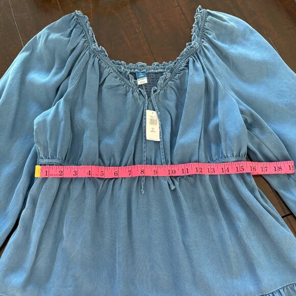 NWT Old Navy Chambray Dress - Picture 5 of 7